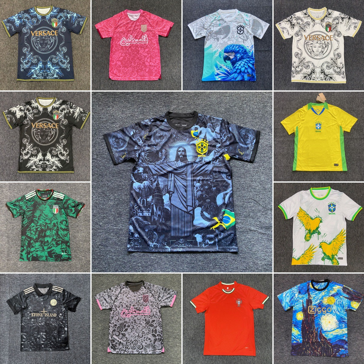 Fan Version Football Jerseys Multiple Teams