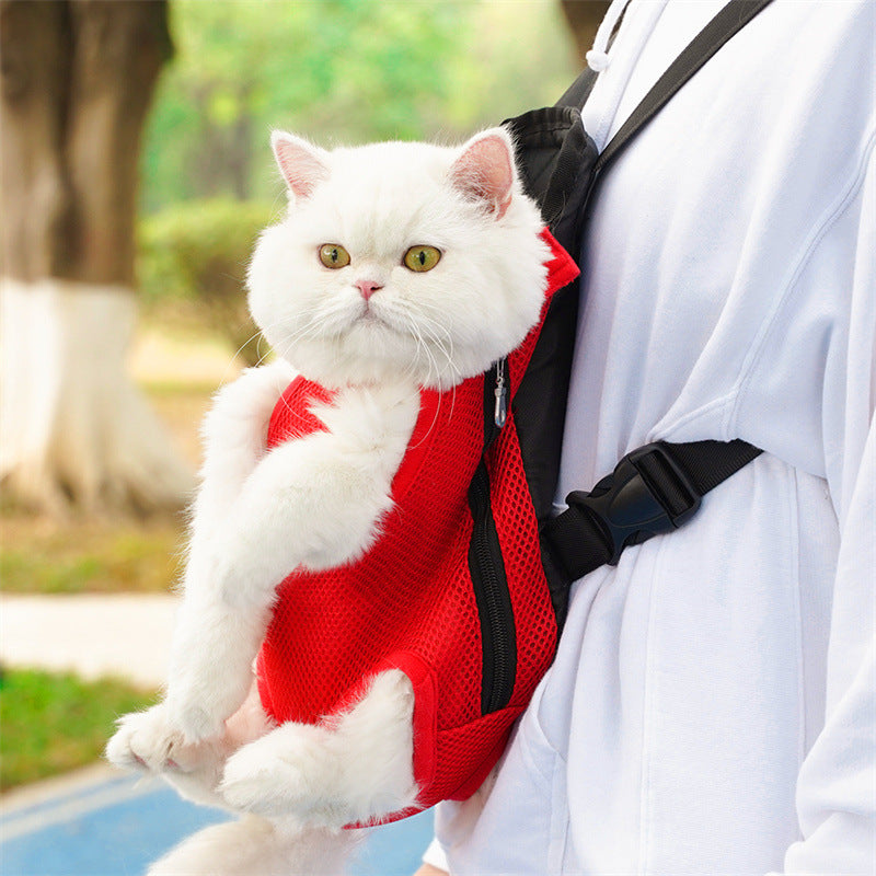 Outdoor double-shoulder pet bag
